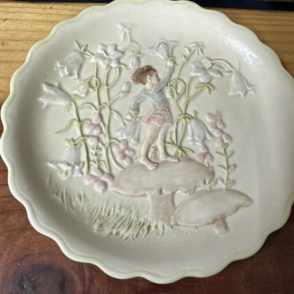 ENCHANTED WOODS  Plates Fairies j Wilfred/Charles Sadek Set Of 2 - Picture 2 of 5